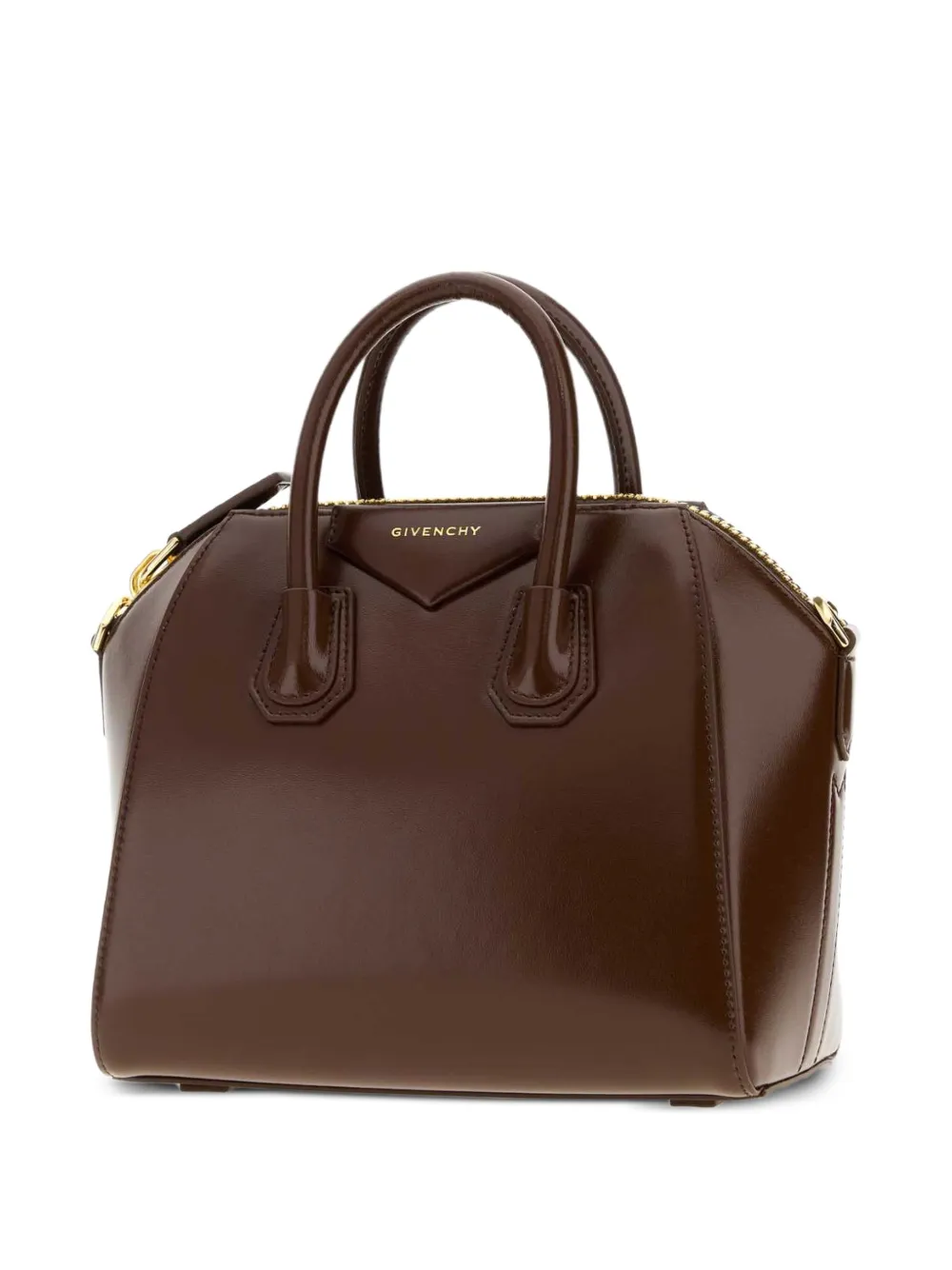 Givenchy Antigona kleine shopper Bruin