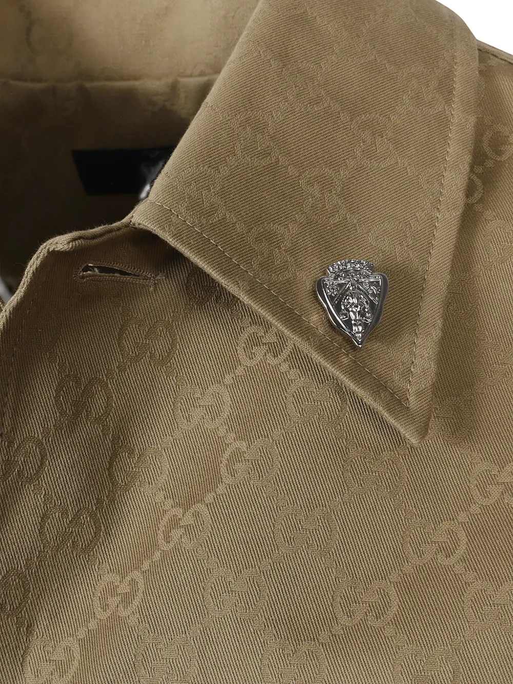 Gucci Jack met GG-patroon Beige