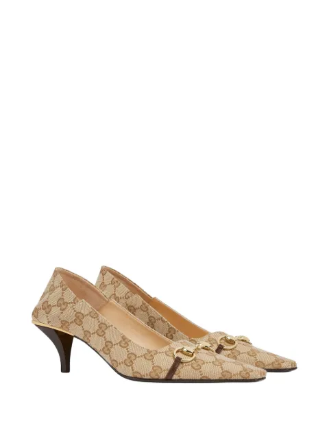 Gucci Horsebit GG pumps