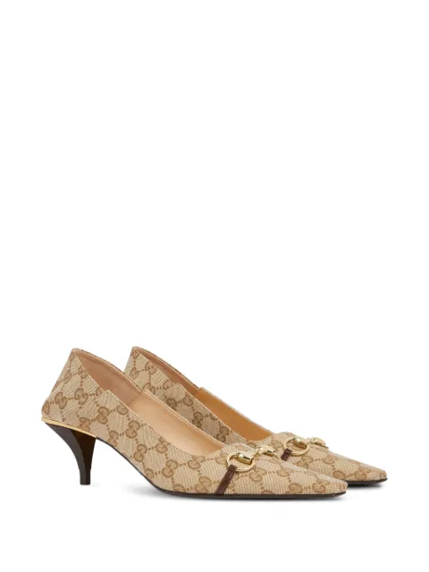 Gucci Horsebit GG pumps