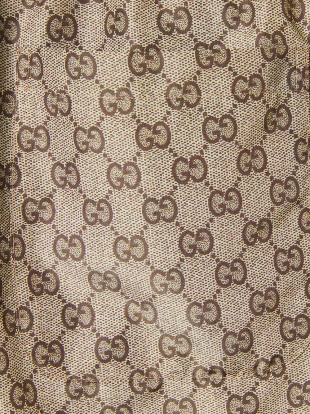 Gucci GG Supreme zwembroek Beige