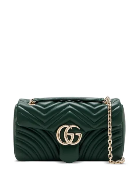Gucci medium GG Marmont chevron shoulder bag