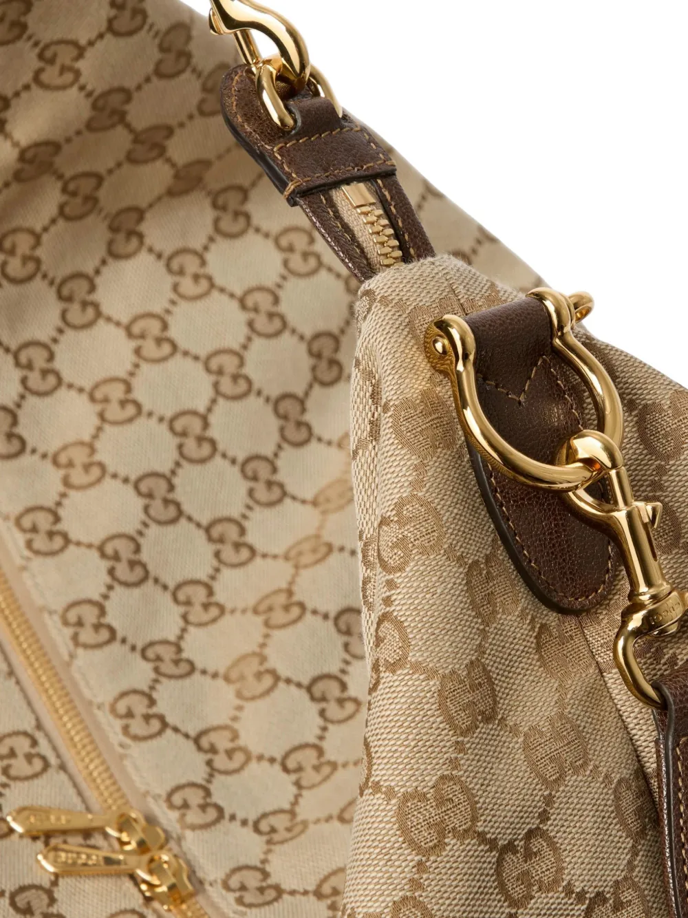 Gucci Grote Brera GG canvas shopper Beige