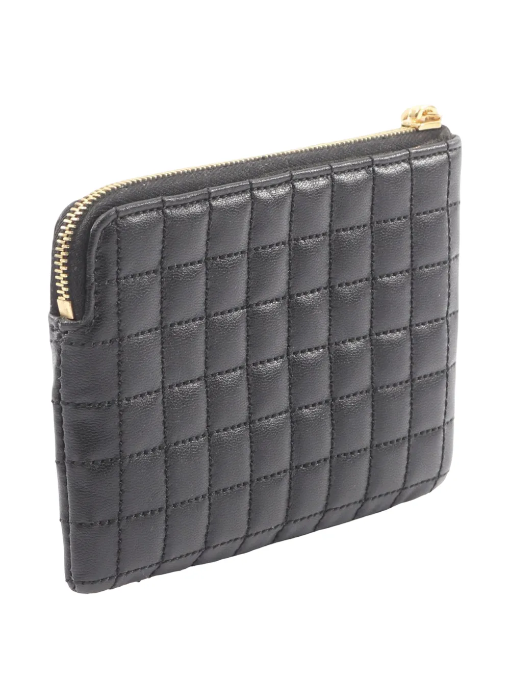  Celine Pre-owned Monedero C Chain Quilted 2010-2026 - Negro 