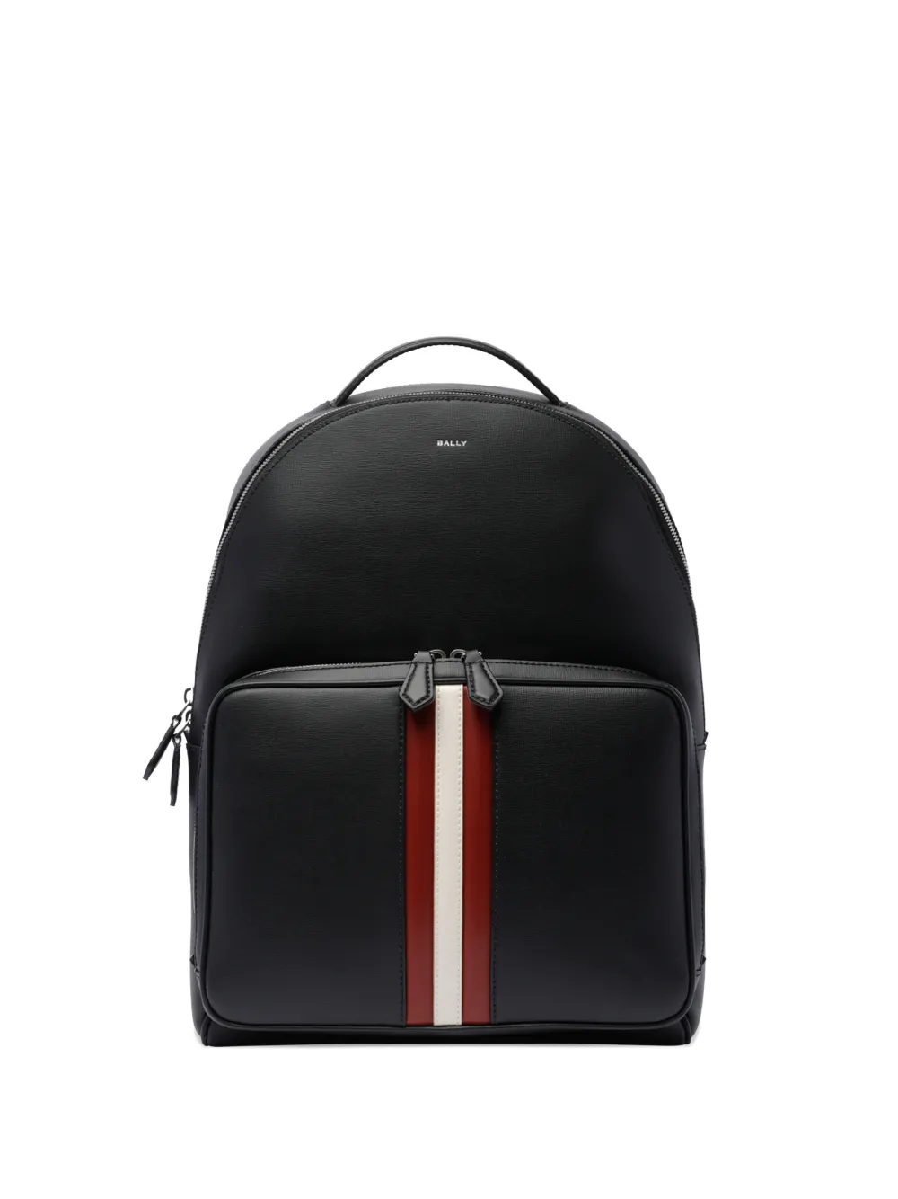 Bally Mythos stripe-detail backpack - Nero