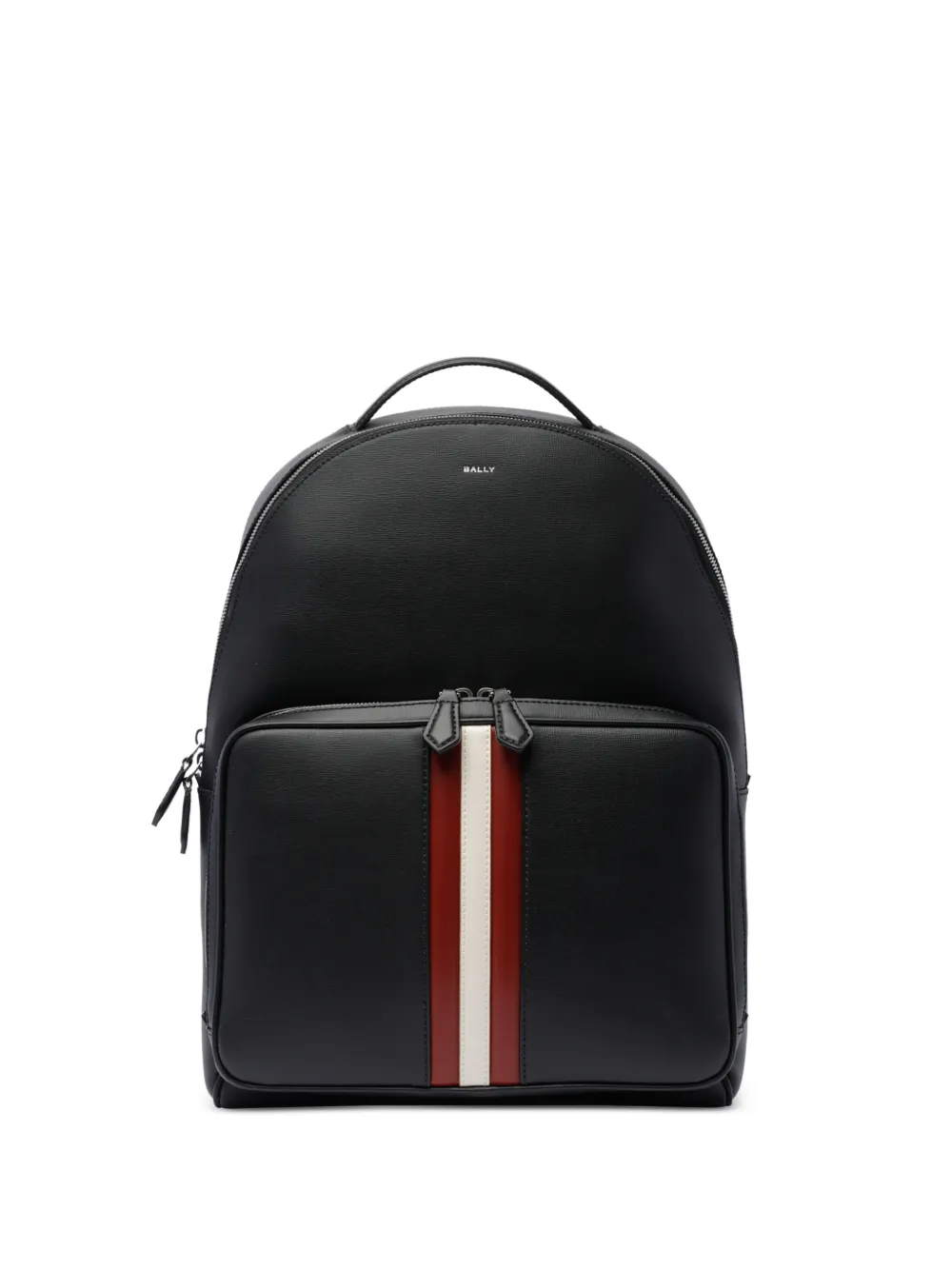 Bally Mythos stripe-detail backpack - Nero