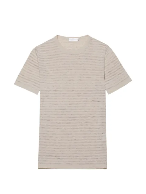 Roberto Collina striped short-sleeve T-shirt