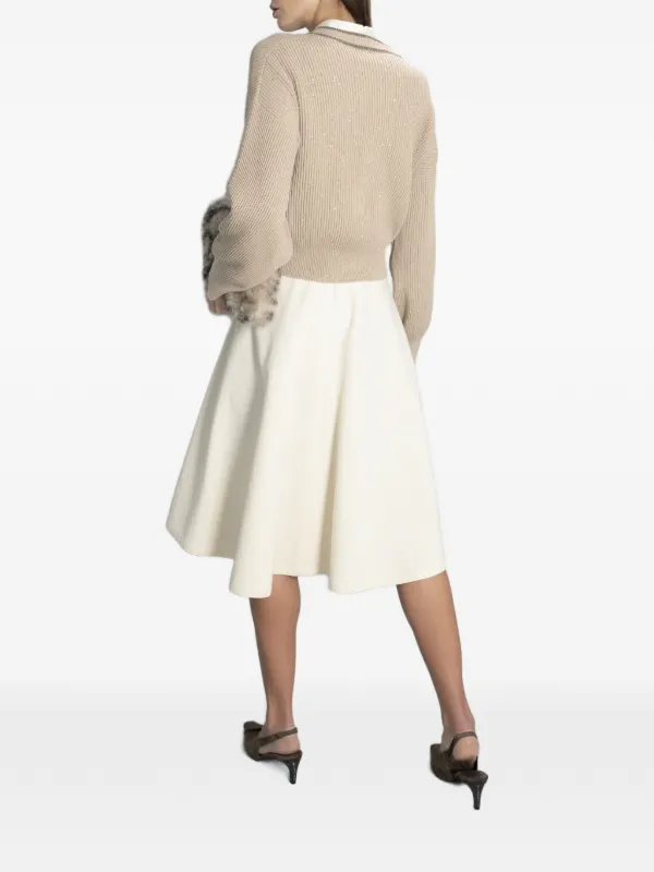 Brunello Cucinelli スパンコール カーディガン | ニュートラル