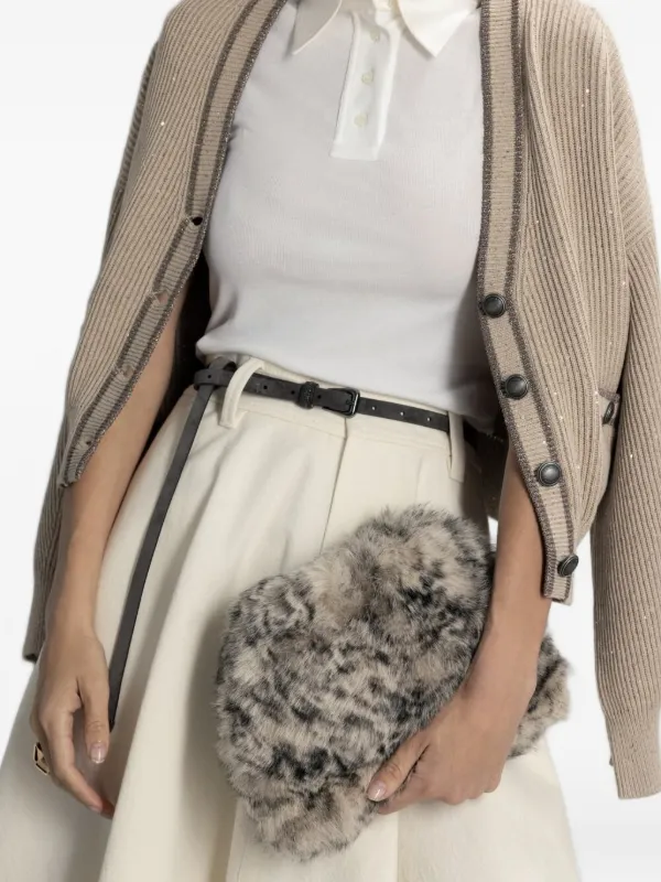Brunello Cucinelli スパンコール カーディガン | ニュートラル