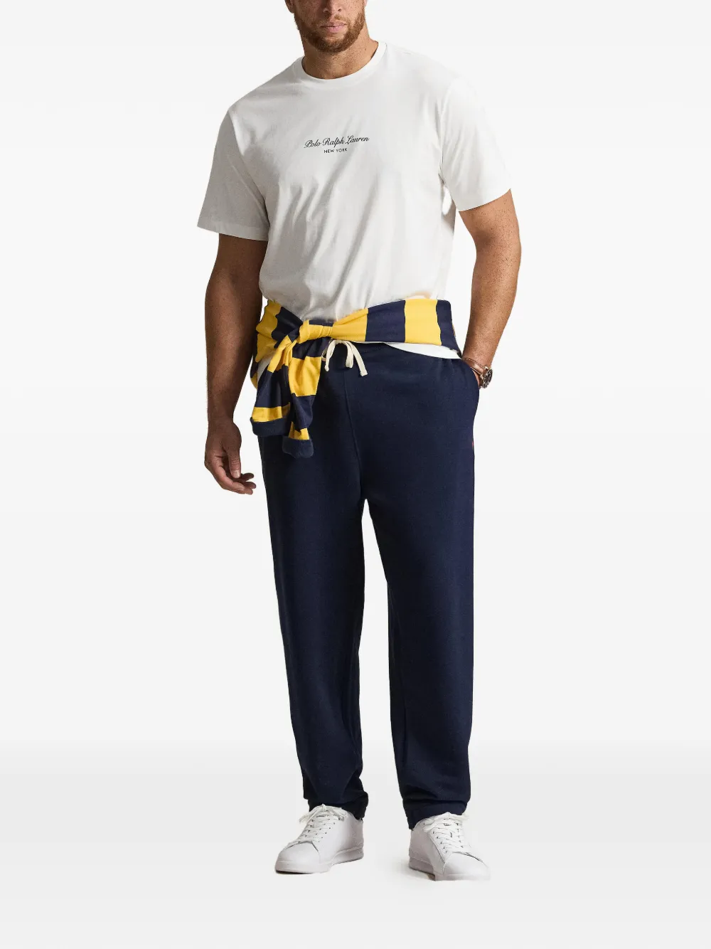 Polo Ralph Lauren T-shirt met logoprint met ronde hals Wit
