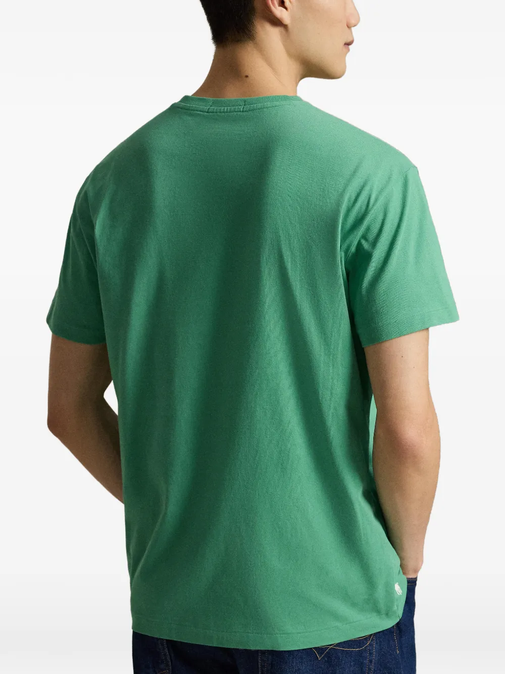 Polo Ralph Lauren Katoenen T-shirt met logoprint Groen