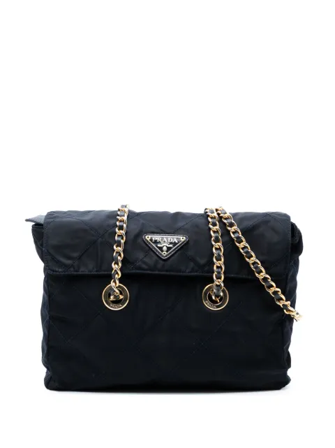 Prada Pre-Owned bolsa de hombro Impuntu Tessuto con cadena 2000-2013