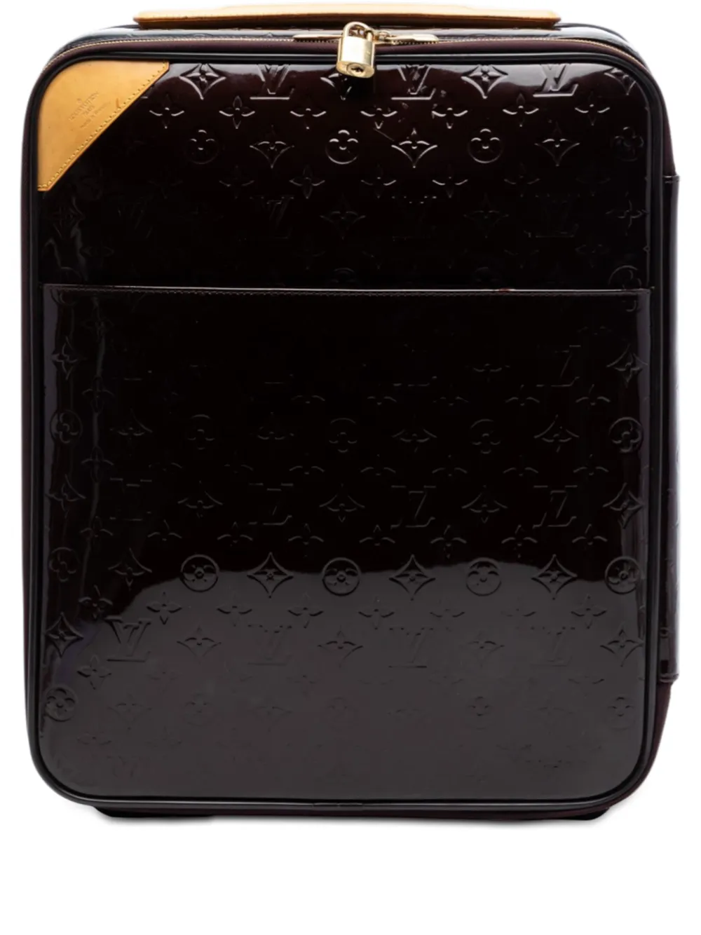 Louis Vuitton Pre-Owned 2012 Monogram Vernis Pegase 45 travel bag - Viola