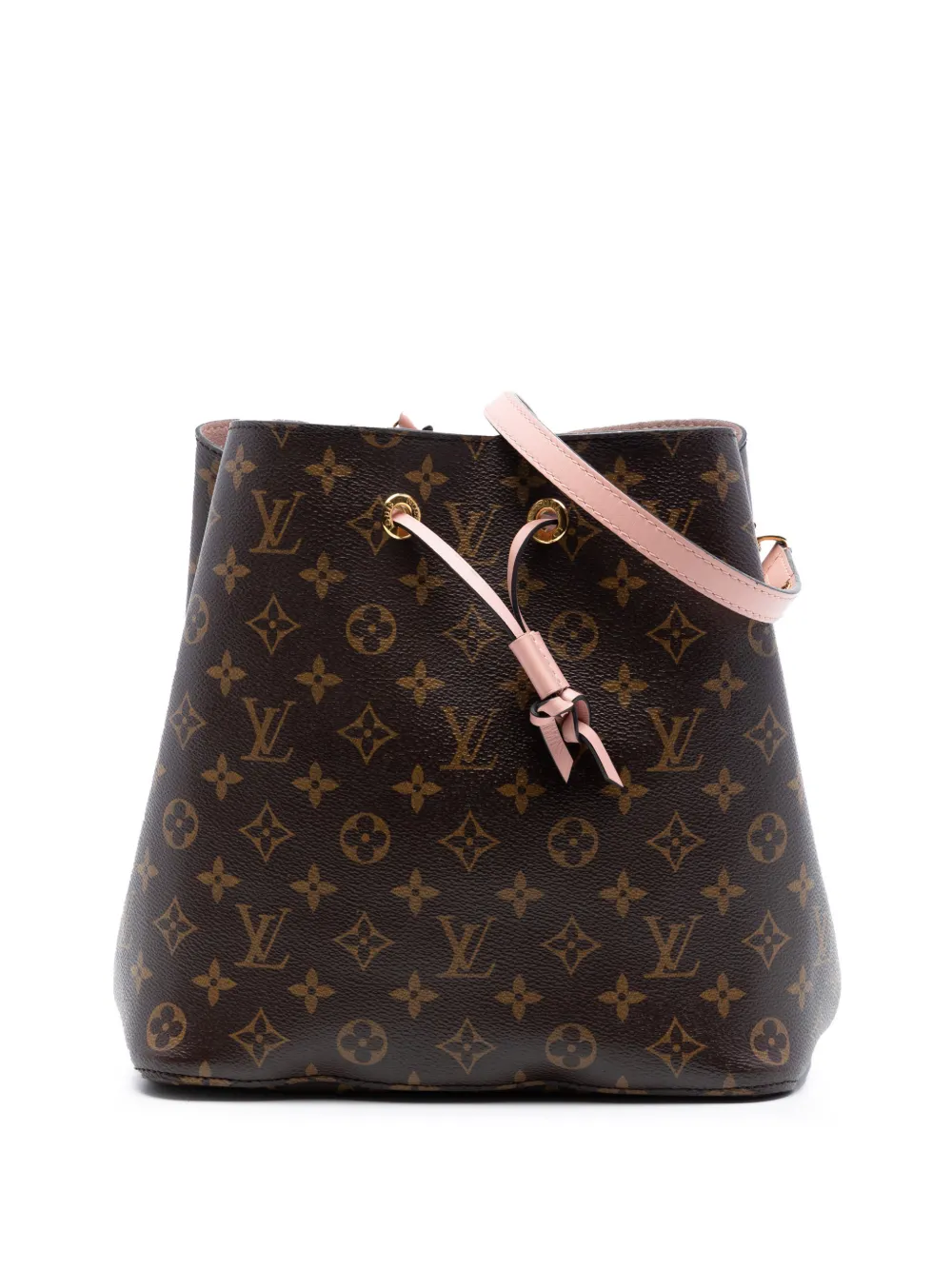 Louis Vuitton Pre-Owned 2021-2026 Monogram Neonoe MM bucket bag - Marrone