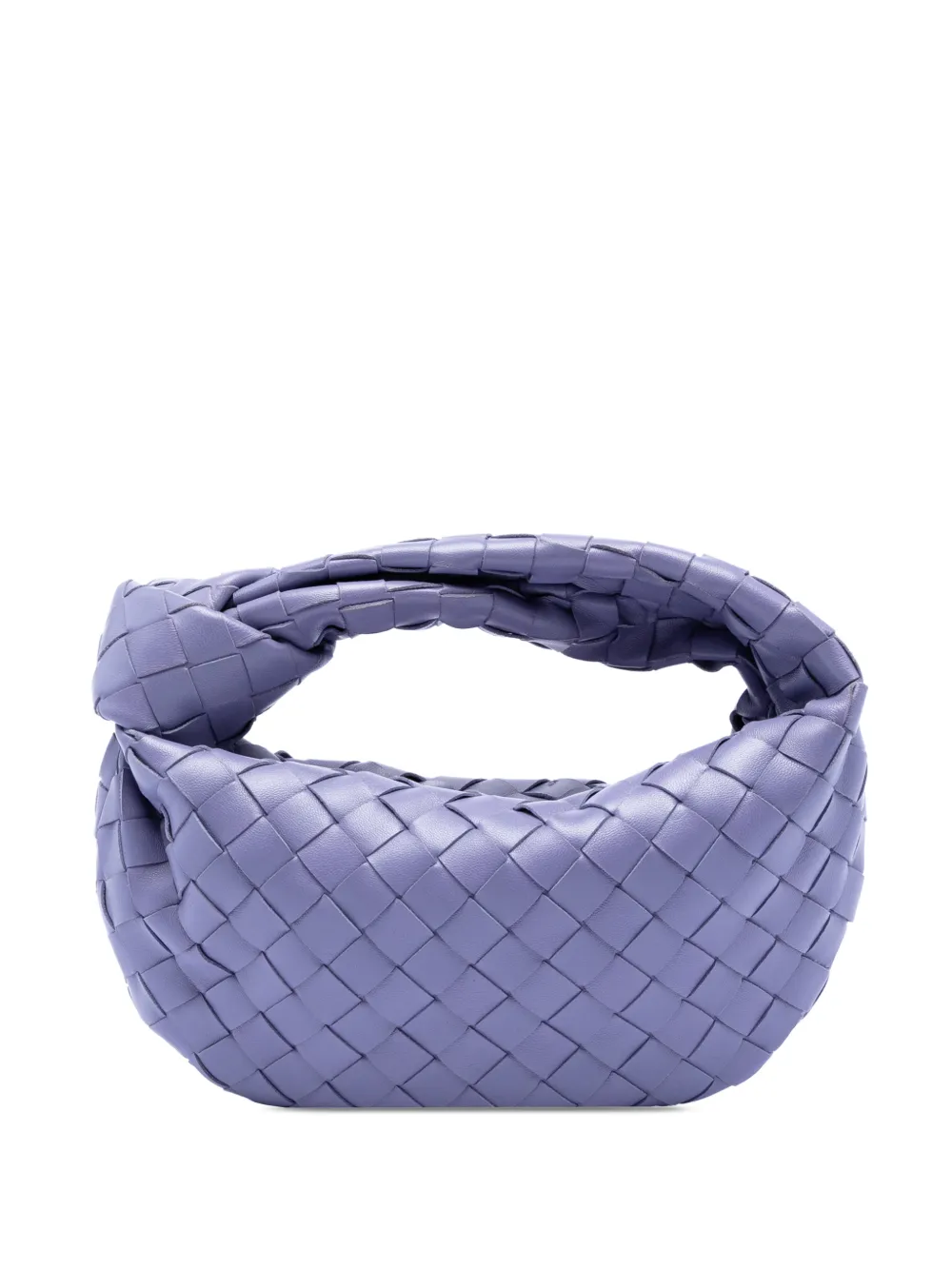 Bottega Veneta Pre-Owned 2012-2026 Mini Nappa Intrecciato Jodie hobo bag - Viola
