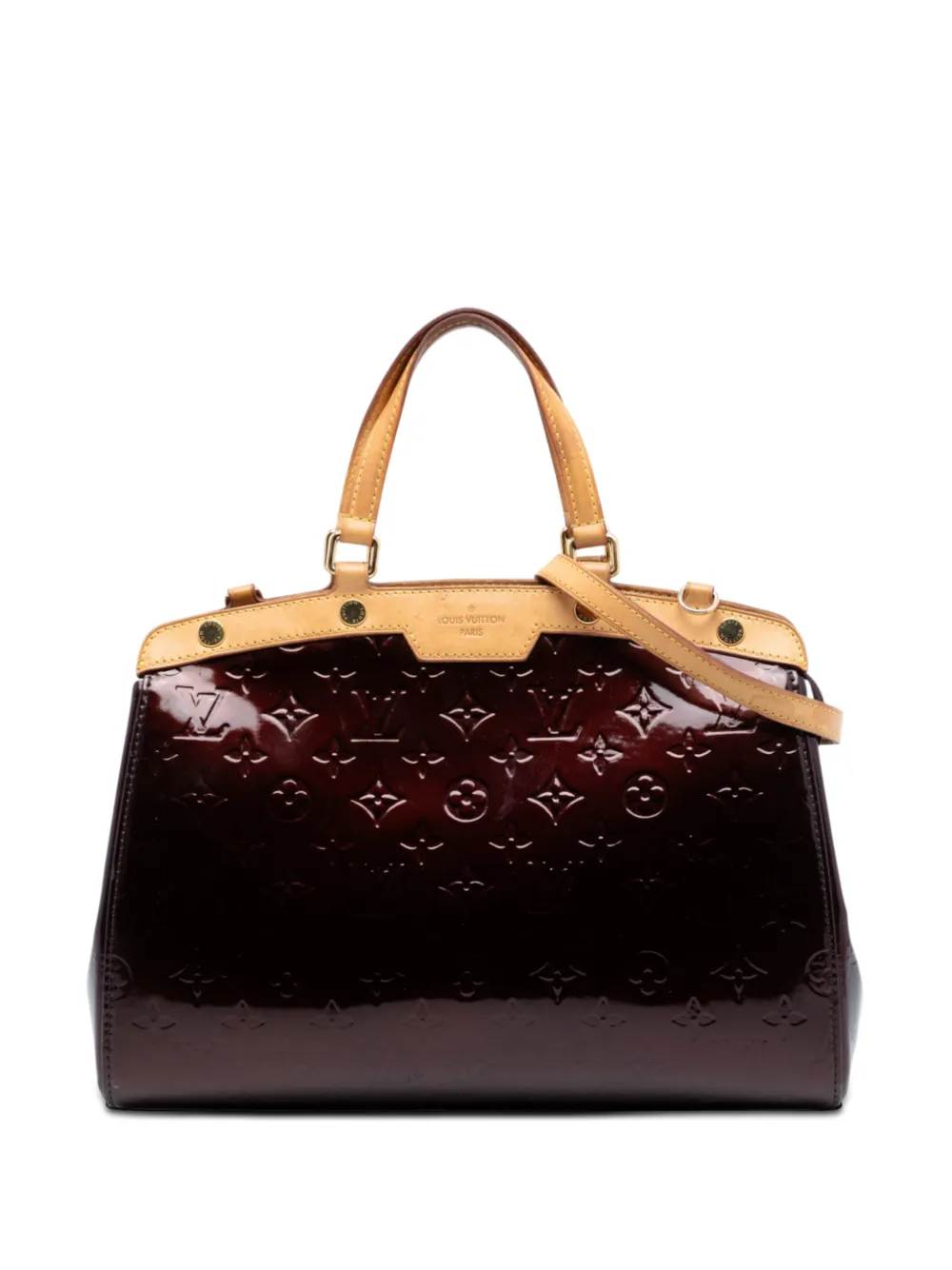 Louis Vuitton Pre-Owned 2000-2015 Monogram Vernis Brea MM satchel - Viola