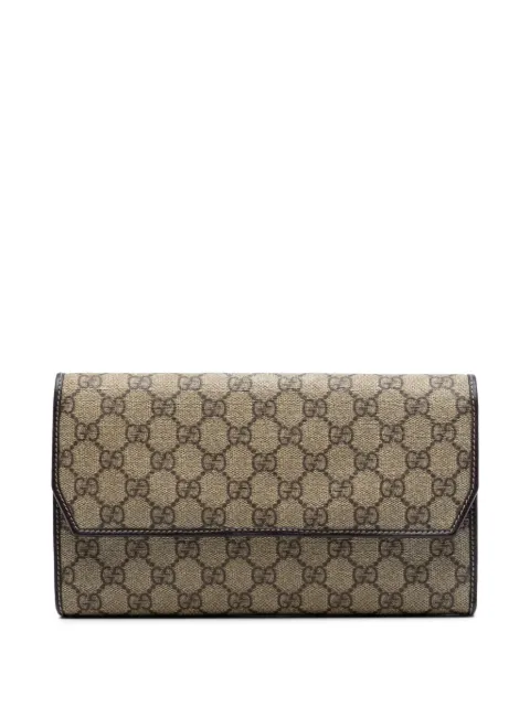 Gucci Pre-Owned 2000-2015 GG Supreme clutch bag