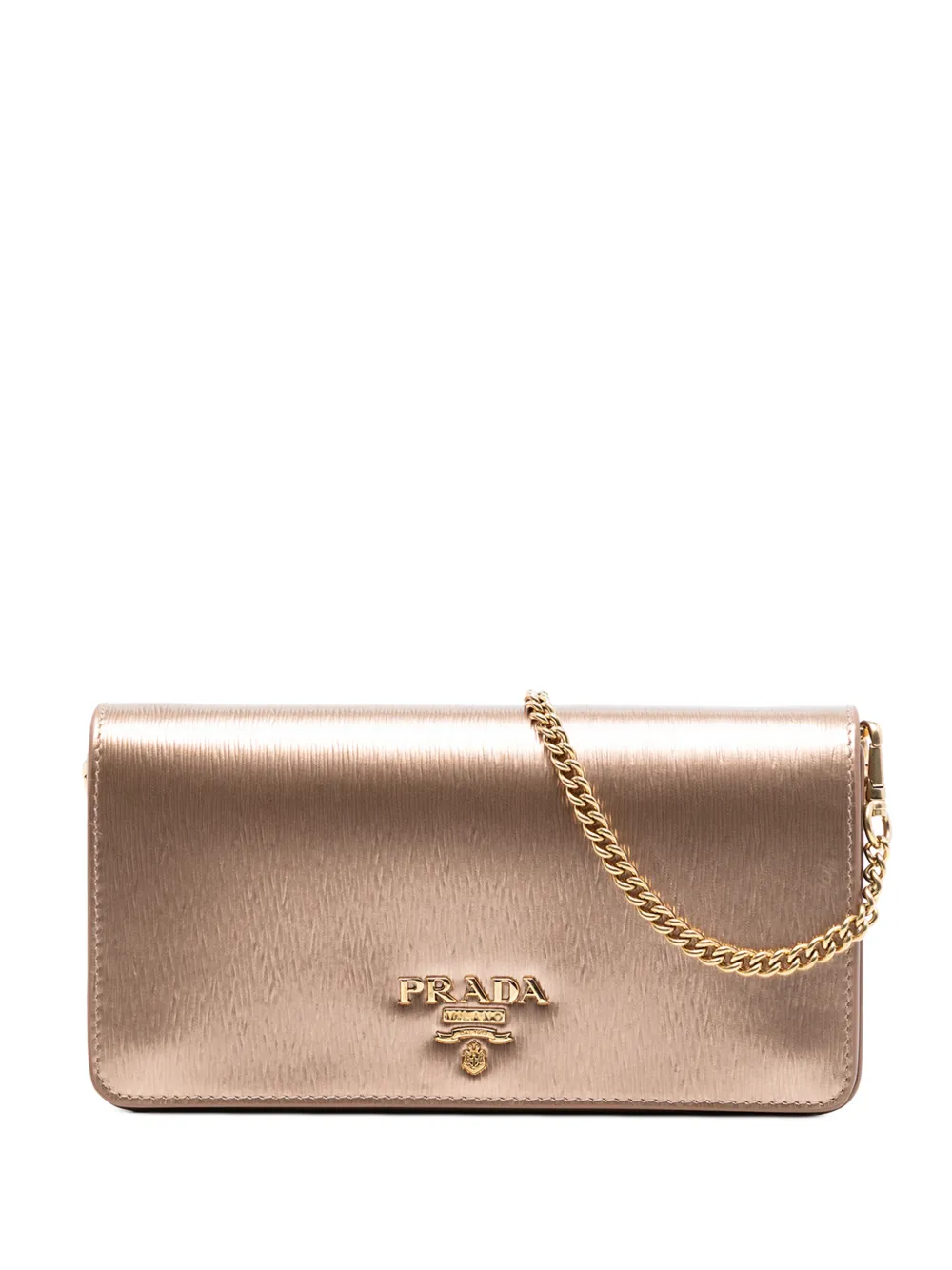 Prada Pre-Owned 2013-2025 Vitello Move Wallet On Chain crossbody bag - Oro