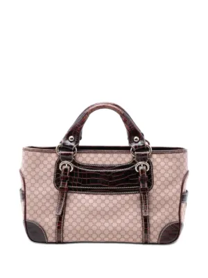 Celine Pre-Owned 20th Century マカダム キャンバス ブギー