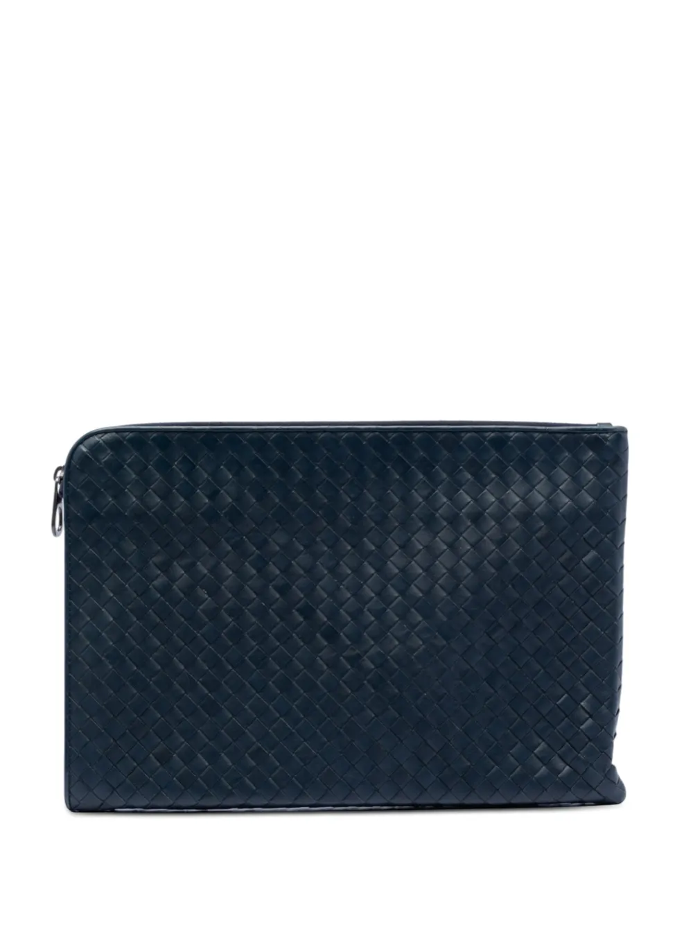 Bottega Veneta Pre-Owned 2012-2025 Nappa Intrecciato clutch bag - Blue