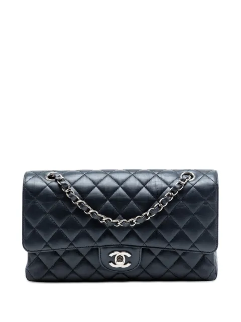CHANEL Pre-Owned 2018-2019 mittelgroße Classic Double Flap Schultertasche