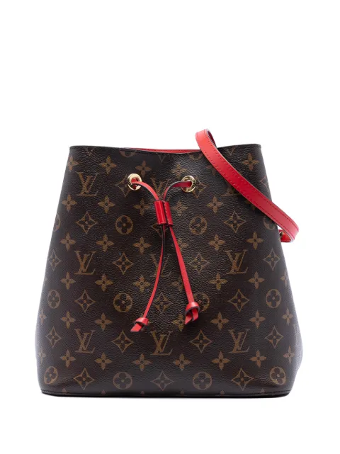 Louis Vuitton Pre-Owned 2019 Monogram Neonoe MM bucket bag