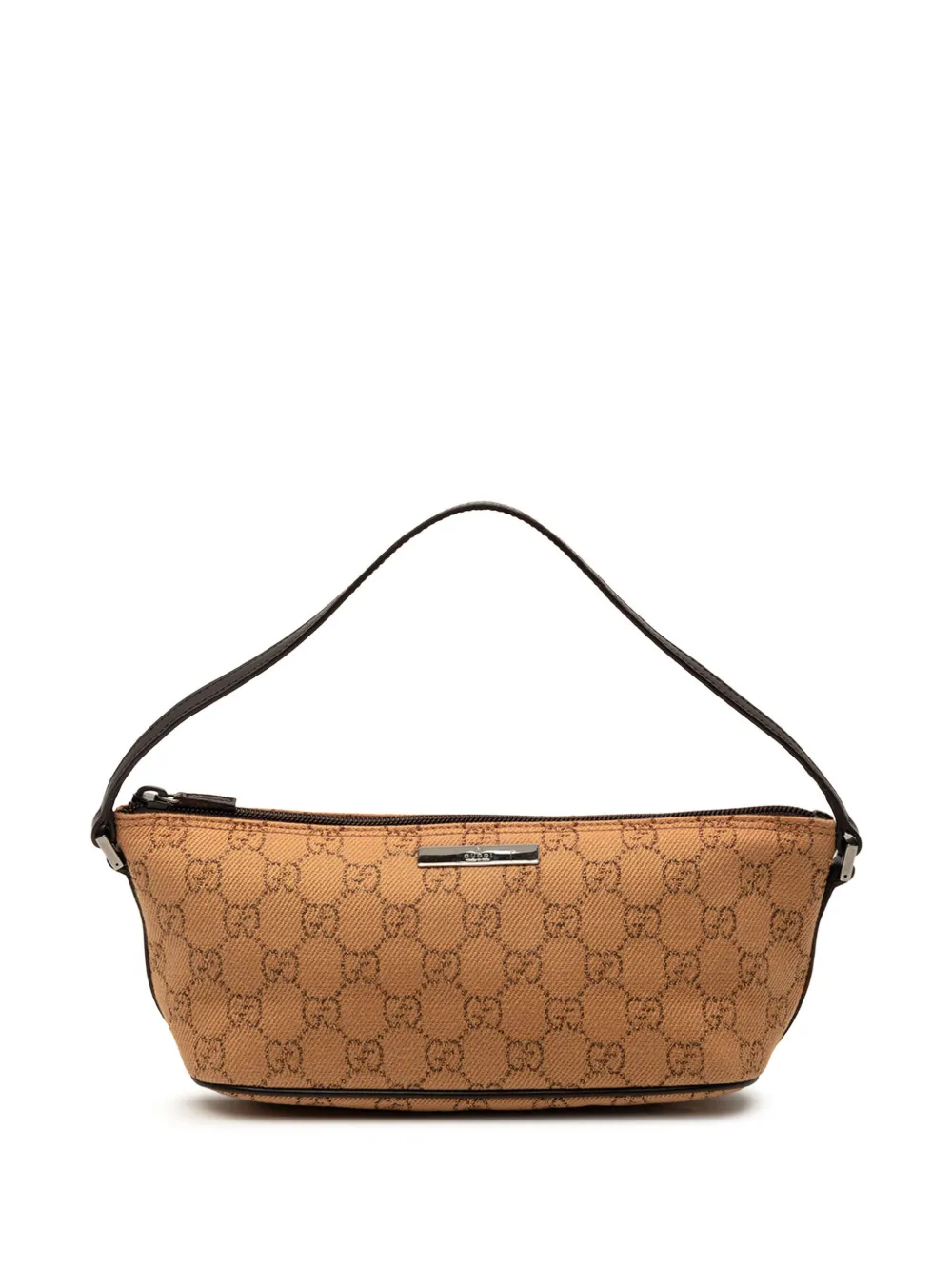 Gucci Pre-Owned 2000-2015 GG Canvas Boat shoulder bag - Marrone