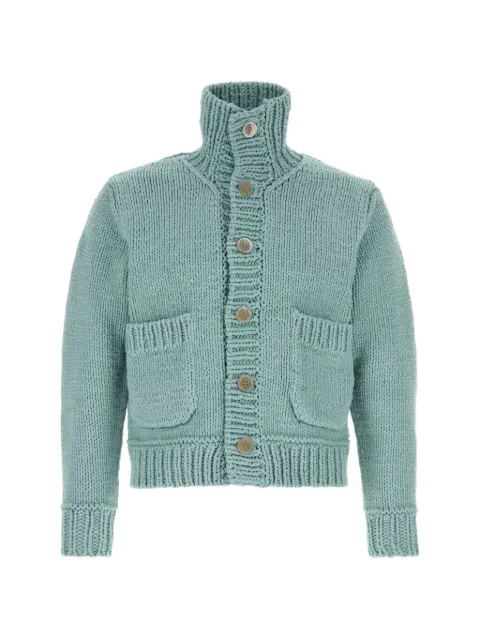 Junya Watanabe MAN 인타르시아 니트 청키 니트 가디건