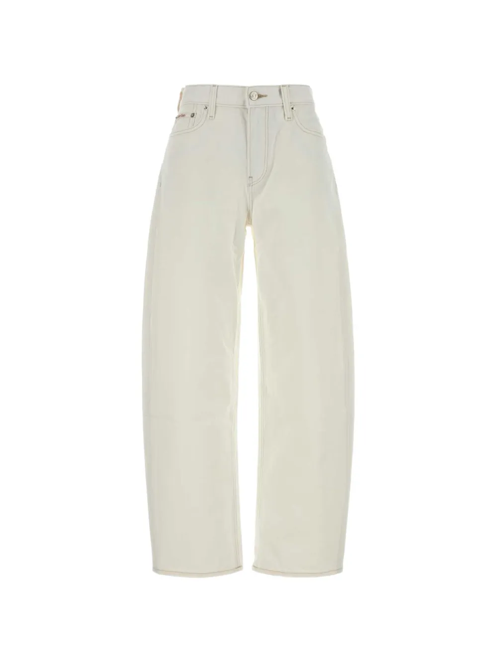 Calvin Klein white barrel jeans - Bianco