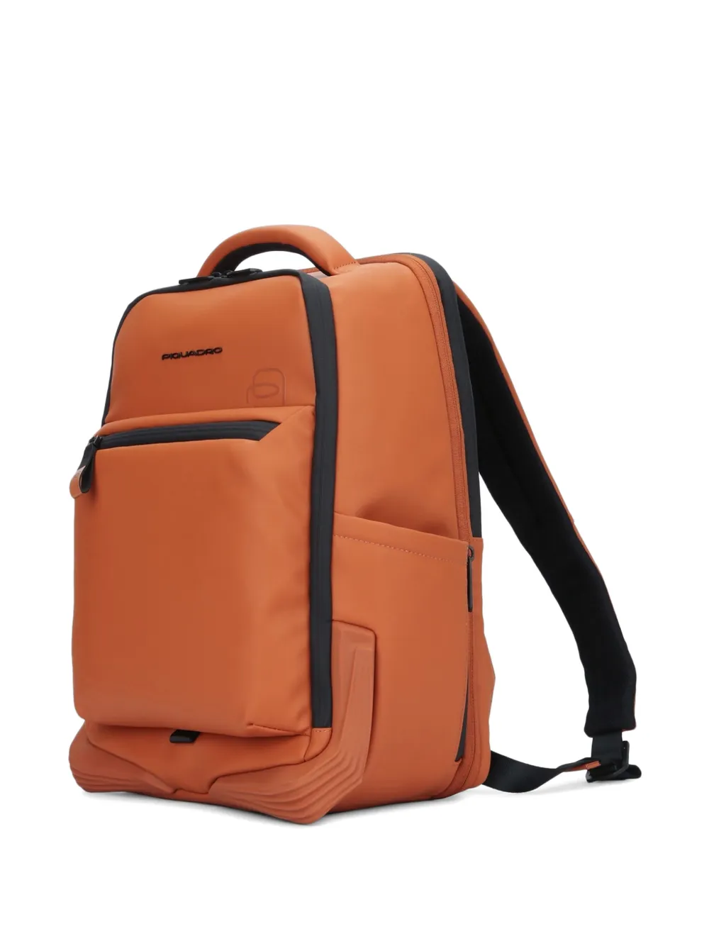 PIQUADRO Rugzak met logoprint Oranje