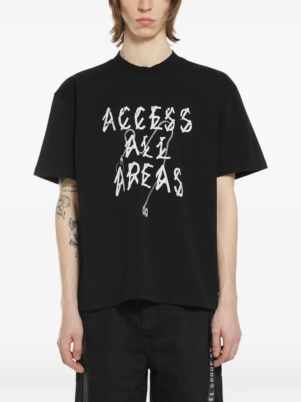 44 LABEL GROUP AAA graphic-print T-shirt - Nero