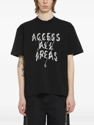 Ader Error Dimension Ball graphic-print T-shirt | Black | FARFETCH