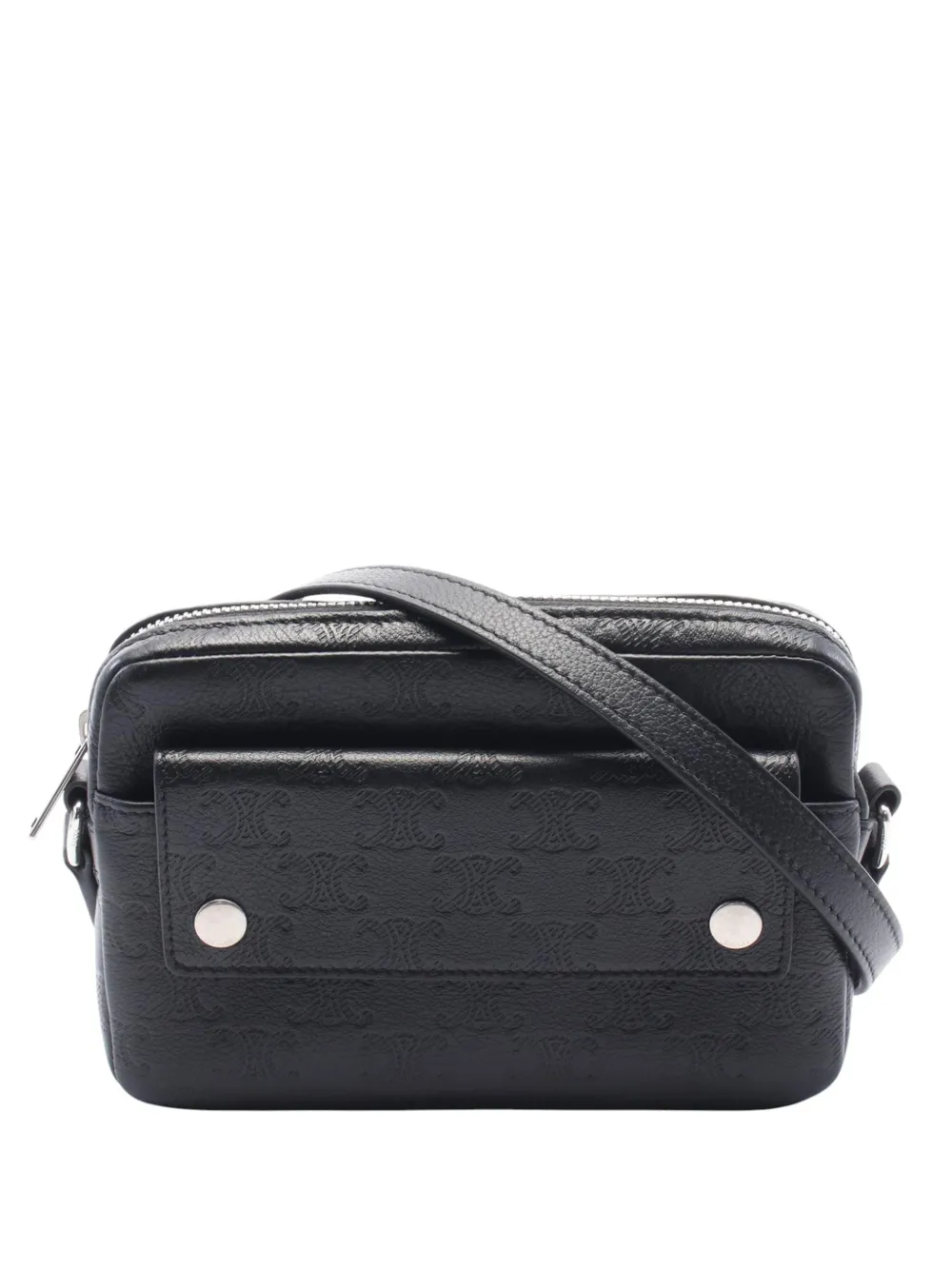 Celine Pre-Owned 2010-2026 Mini Triomphe Camera Bag crossbody bag - Nero