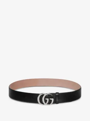 gucci dress belt men Metro Fusion - Wide Leather With Double G Buckle 1.5 width Gucci Dress Belt Men Wearing