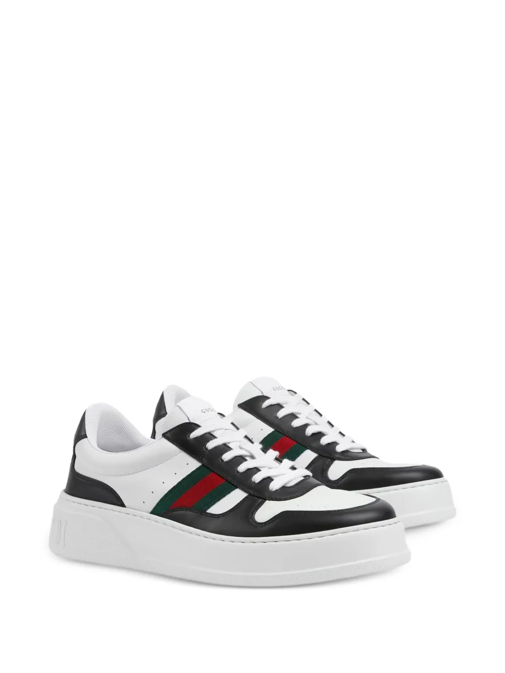 Gucci Chunky sneakers met Web-streep Wit