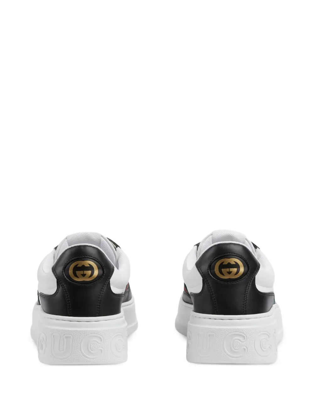 Gucci Chunky sneakers met Web-streep Wit
