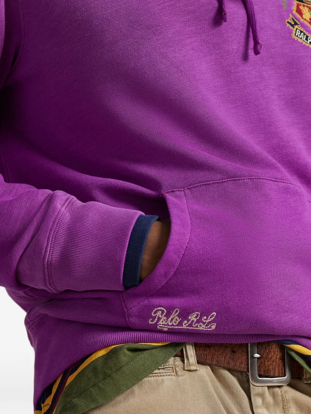 Polo Ralph Lauren エンブロイダリーパーカー | パープル | FARFETCH JP