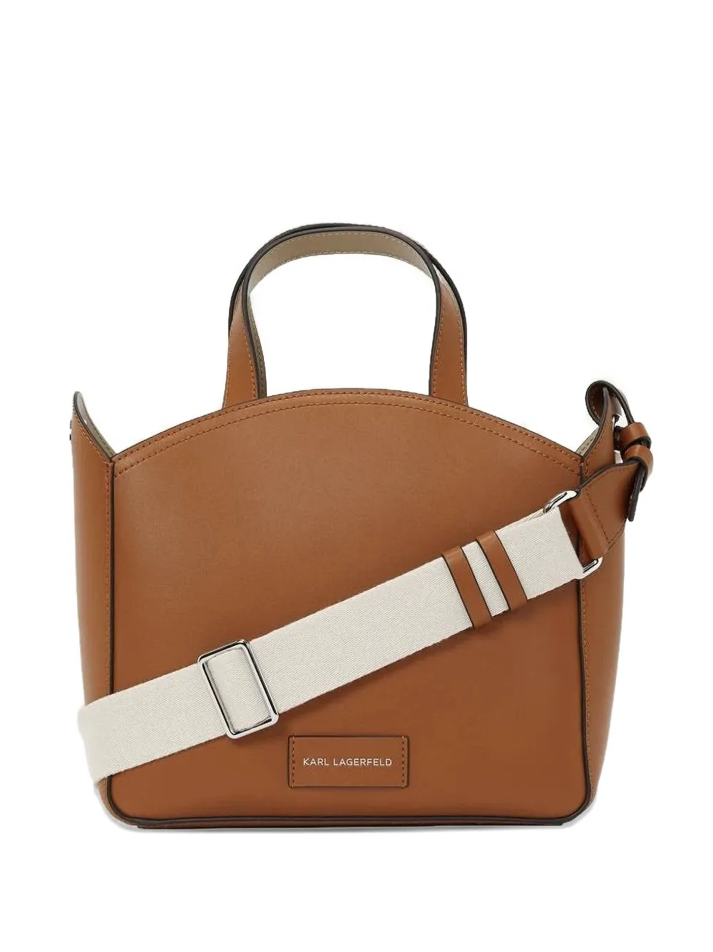 Karl Lagerfeld Borsa tote K/Circle traforata - Toni neutri