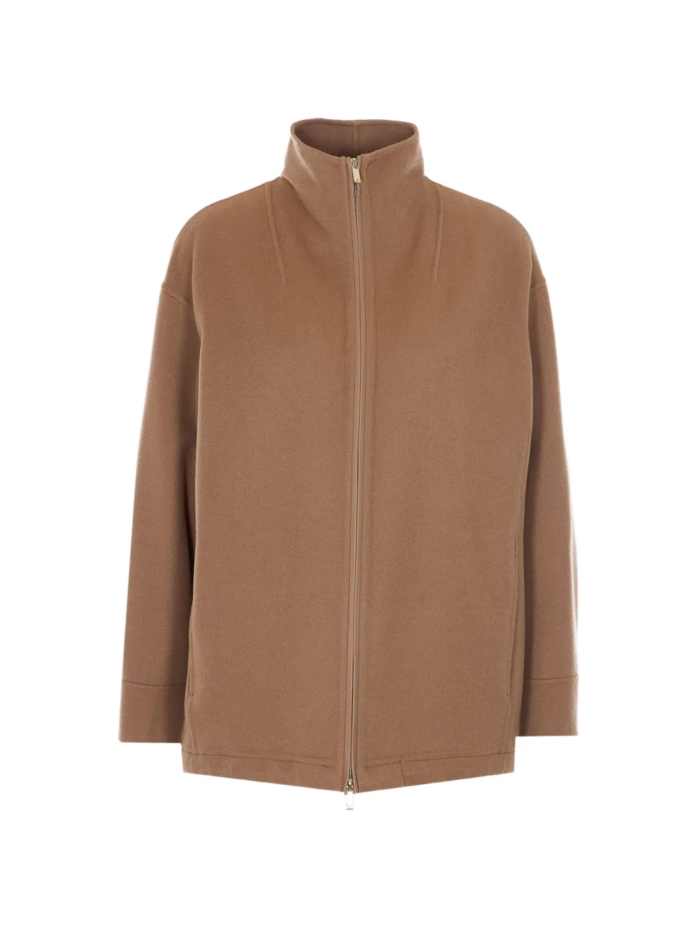 Max Mara Mstpino high-neck jacket - Neutrals