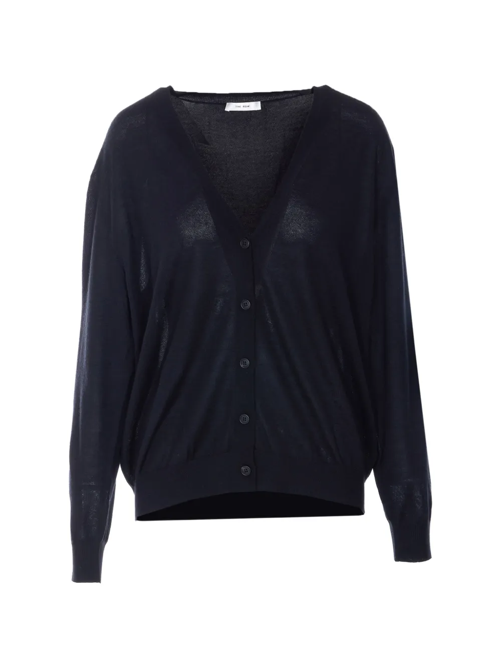 The Row Nilas cashmere cardigan - Nero