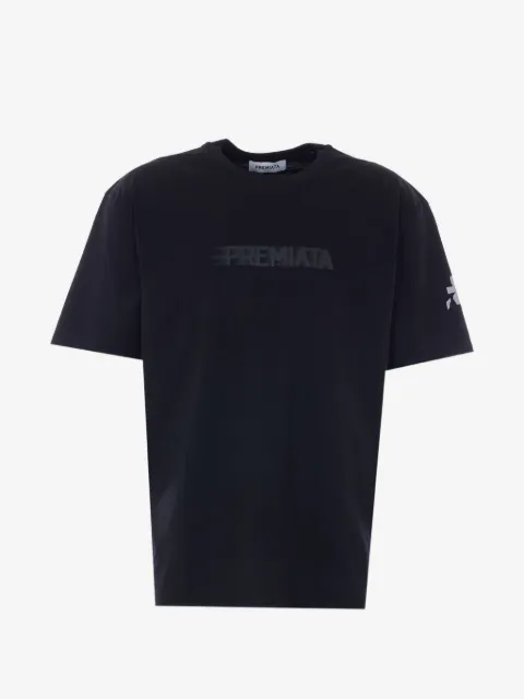 Premiata logo-print graphic-print t-shirt