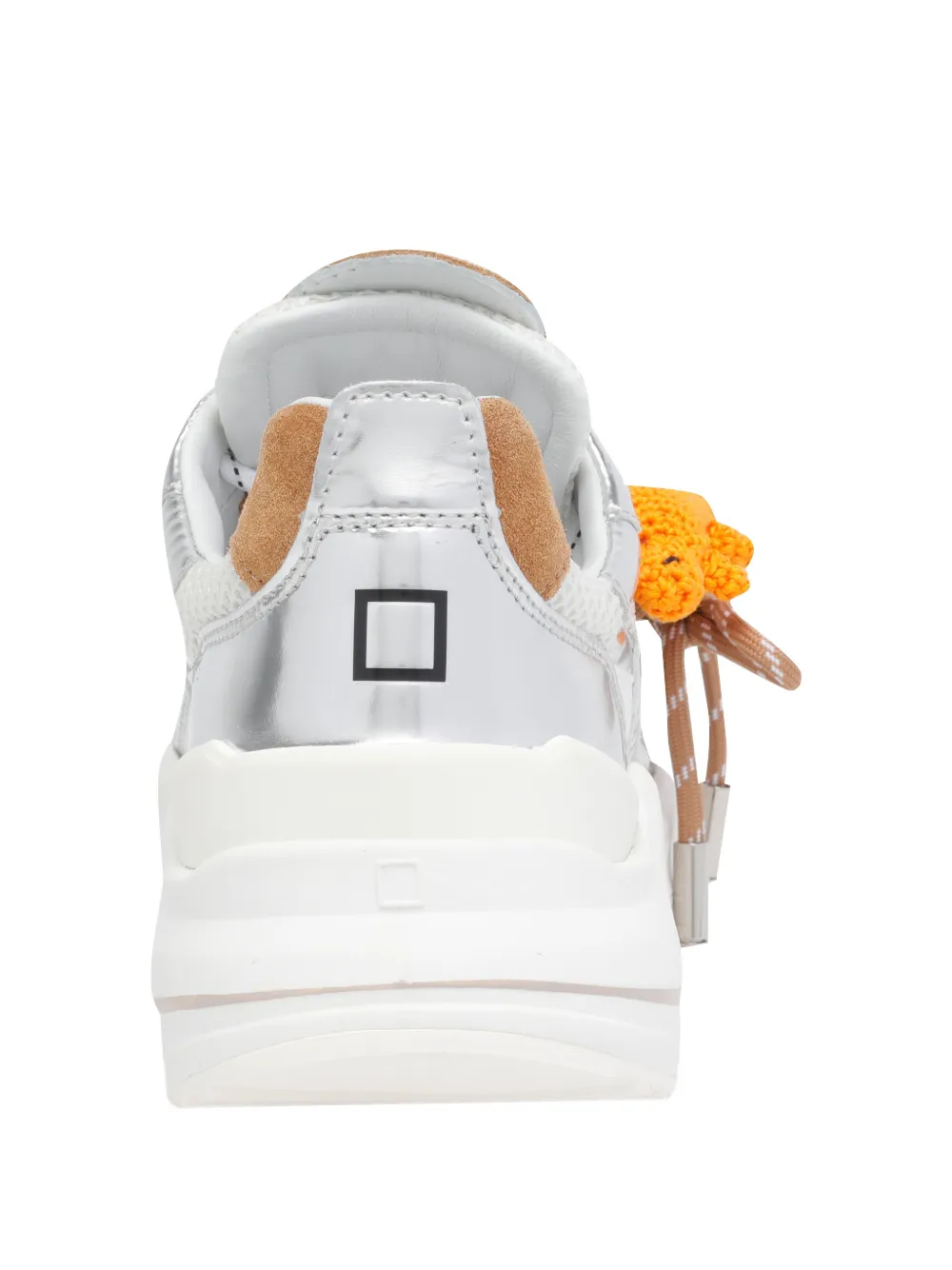 D.A.T.E. Fuga mirror sneakers Zilver