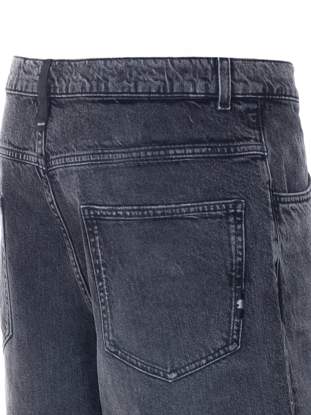  Amish Short Tommy En Jean - Gris 