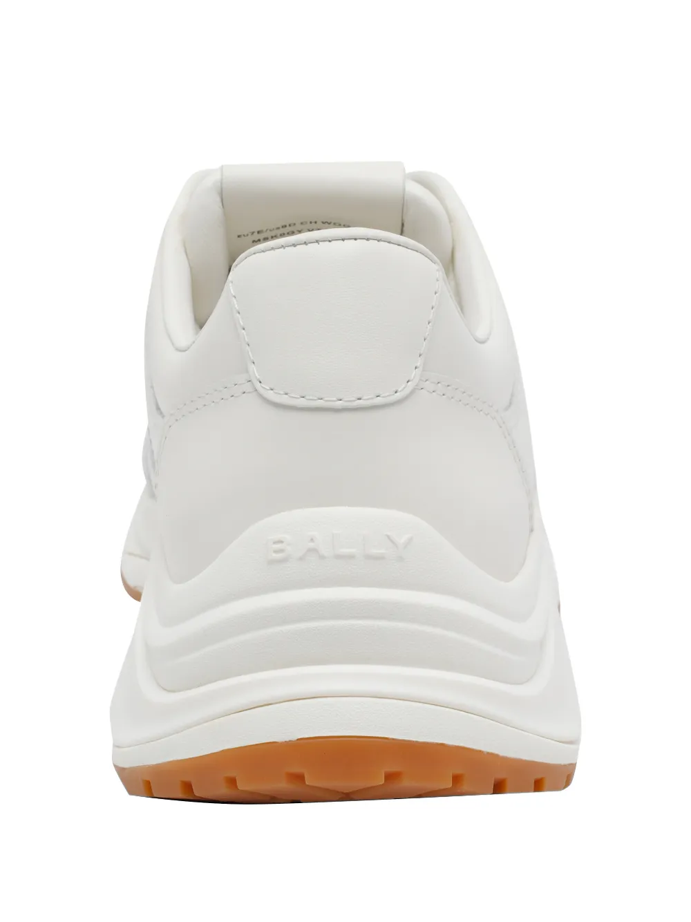 Bally logo-print panelled sneakers Wit