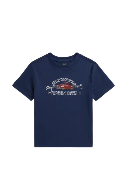 POLO RALPH LAUREN KIDS graphic-print T-shirt
