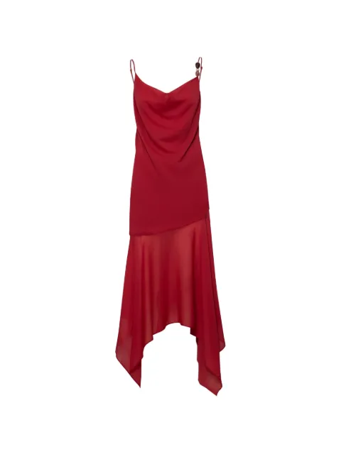 Baobab Carlota asymmetrical midi dress