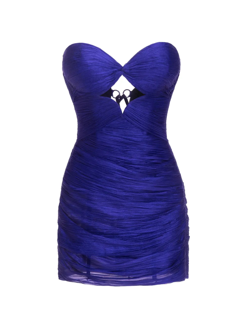 Maria Lucia Hohan Saeeda cutout mini dress - Blu