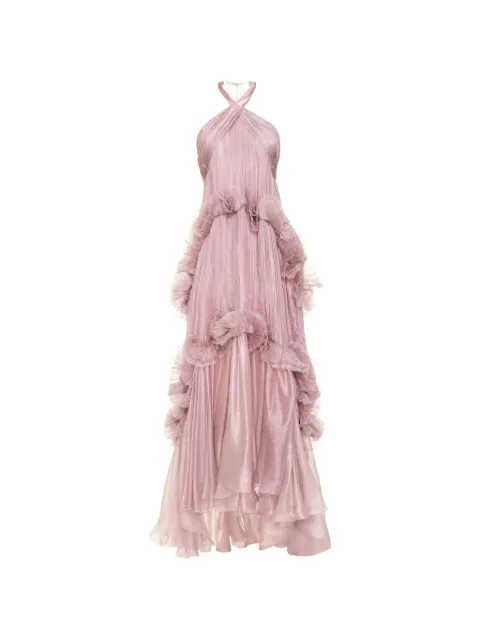 Maria Lucia Hohan Zadie ruffled maxi dress