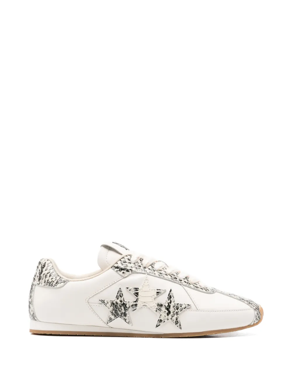 AMIRI python-effect star-patch sneakers