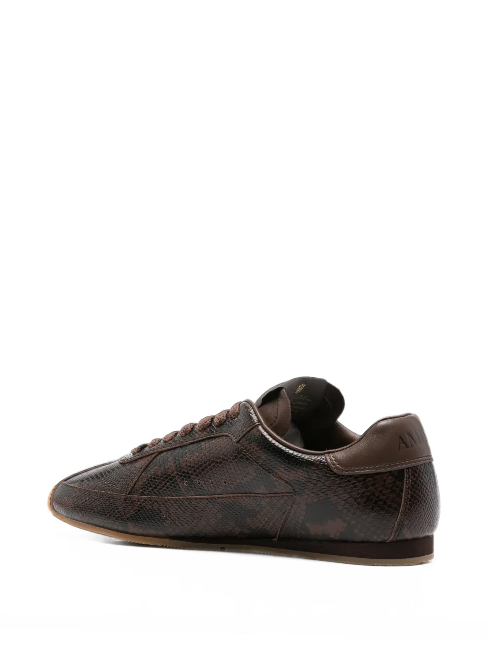 AMIRI python-effect star-patch sneakers Bruin